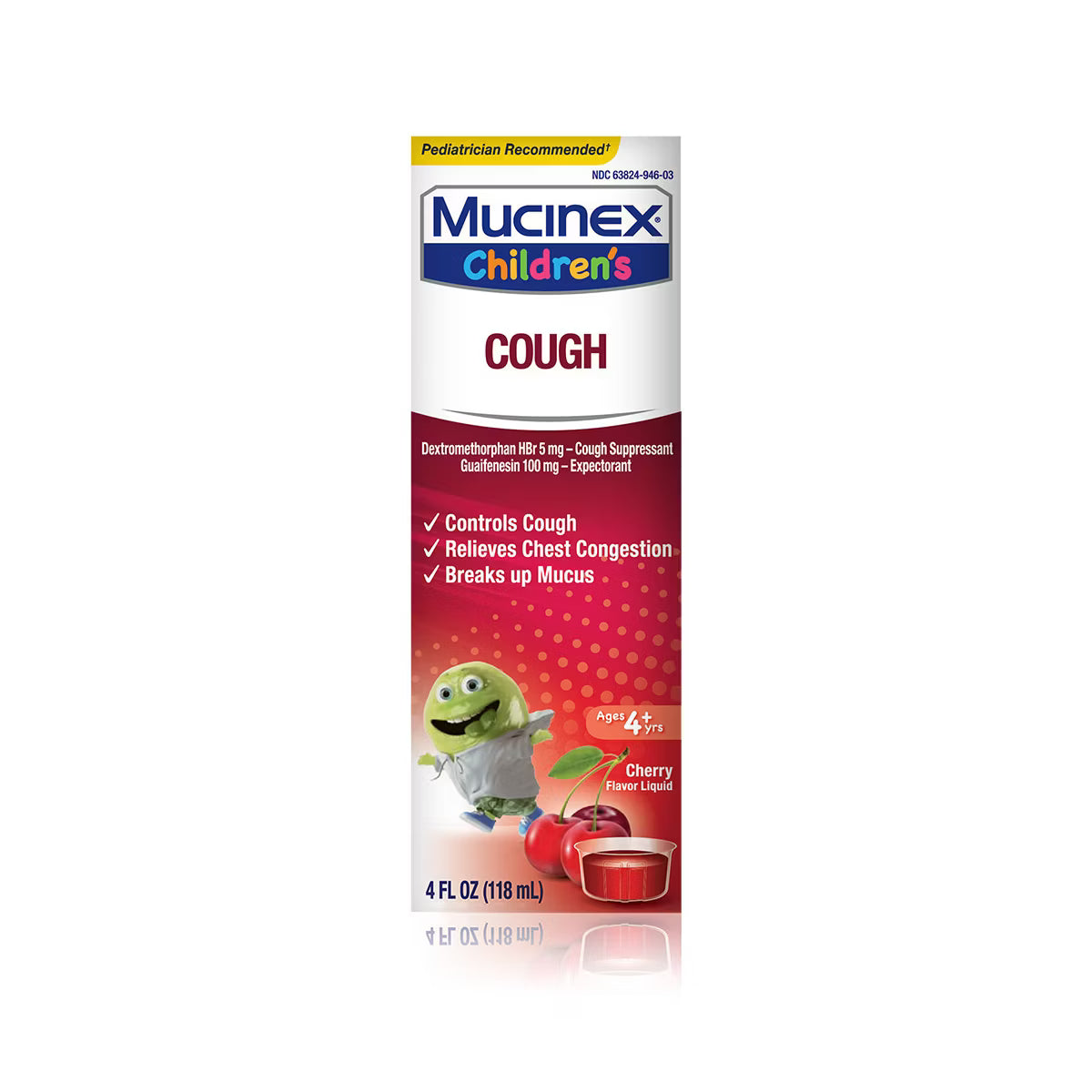 Child Mucinex Cough Cherry Liquid