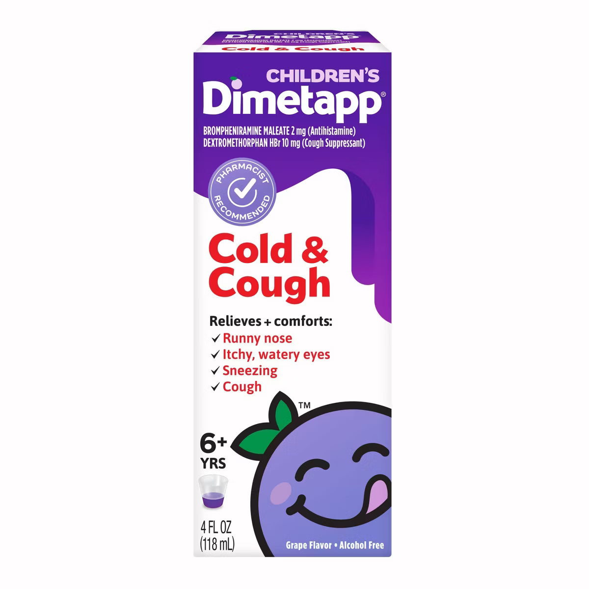 Childrens Dimetapp Cold & Cough 6+