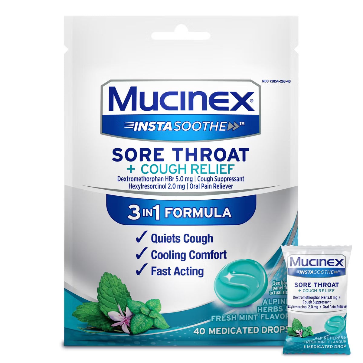 Mucinex Sore Throat Medicated Drops