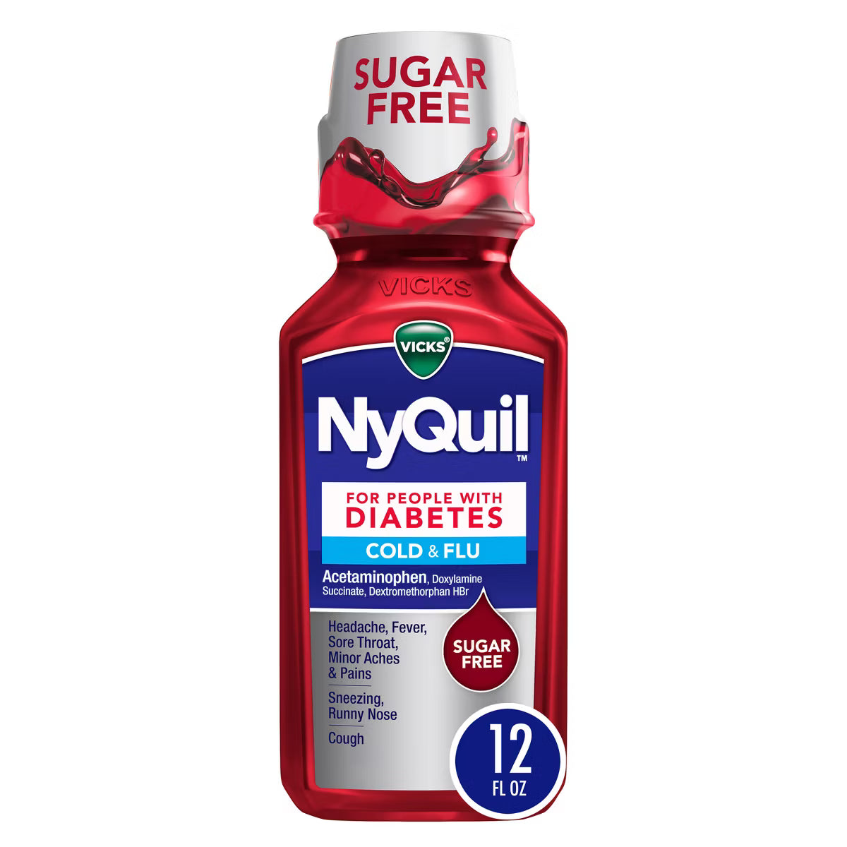 Nyquill Cold & Flu Sf 12 Oz