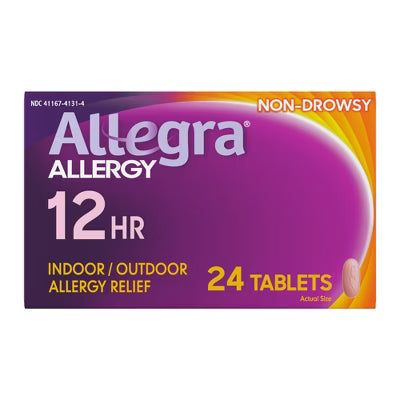 Allegra Allergy 12hr 24 Ct