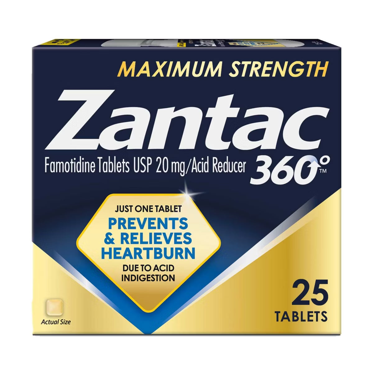 Zantac Max Str 25 Tabs
