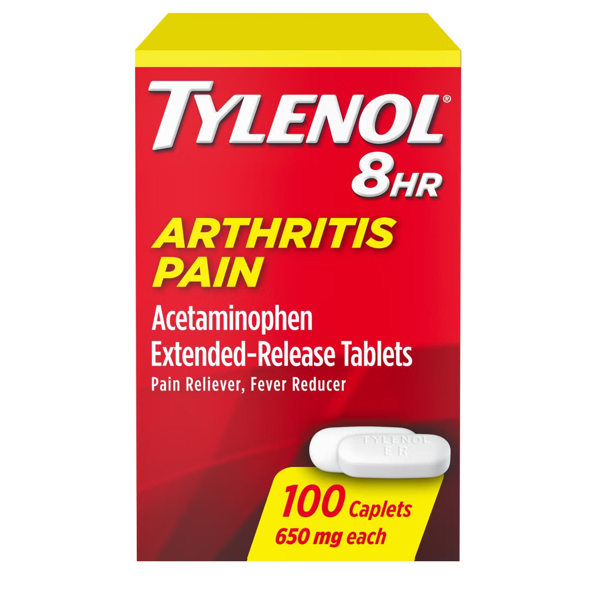 Tylenol Arthritis 8 Hr 100 Cap
