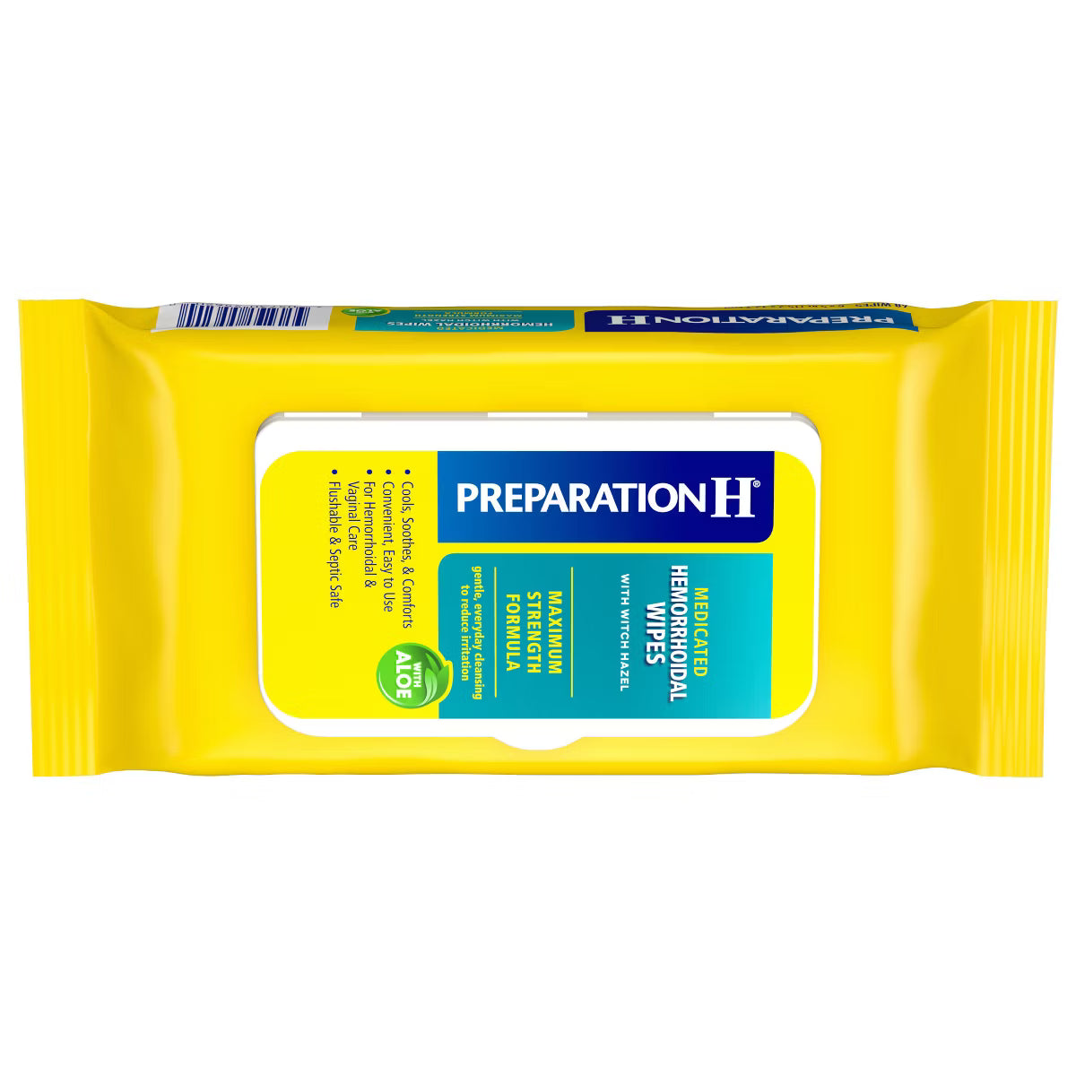 Preparation H Medicated Wipes