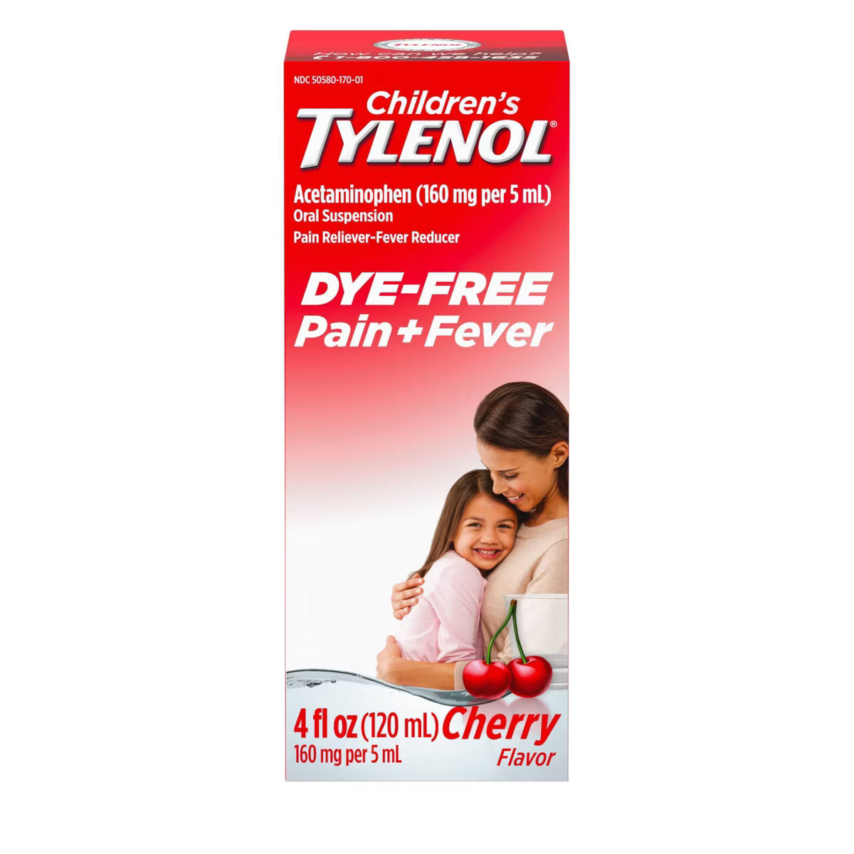 Childrens Tylenol Liquid Dye Free 4oz