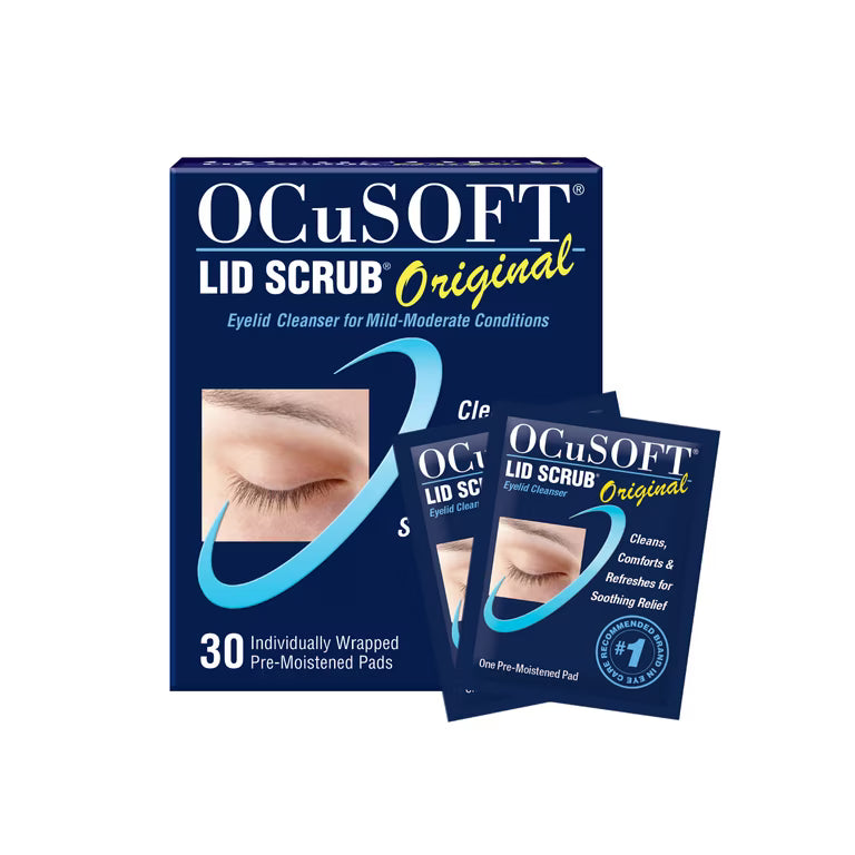 Ocu Soft Lid Scrub Original 30 Indv Pads