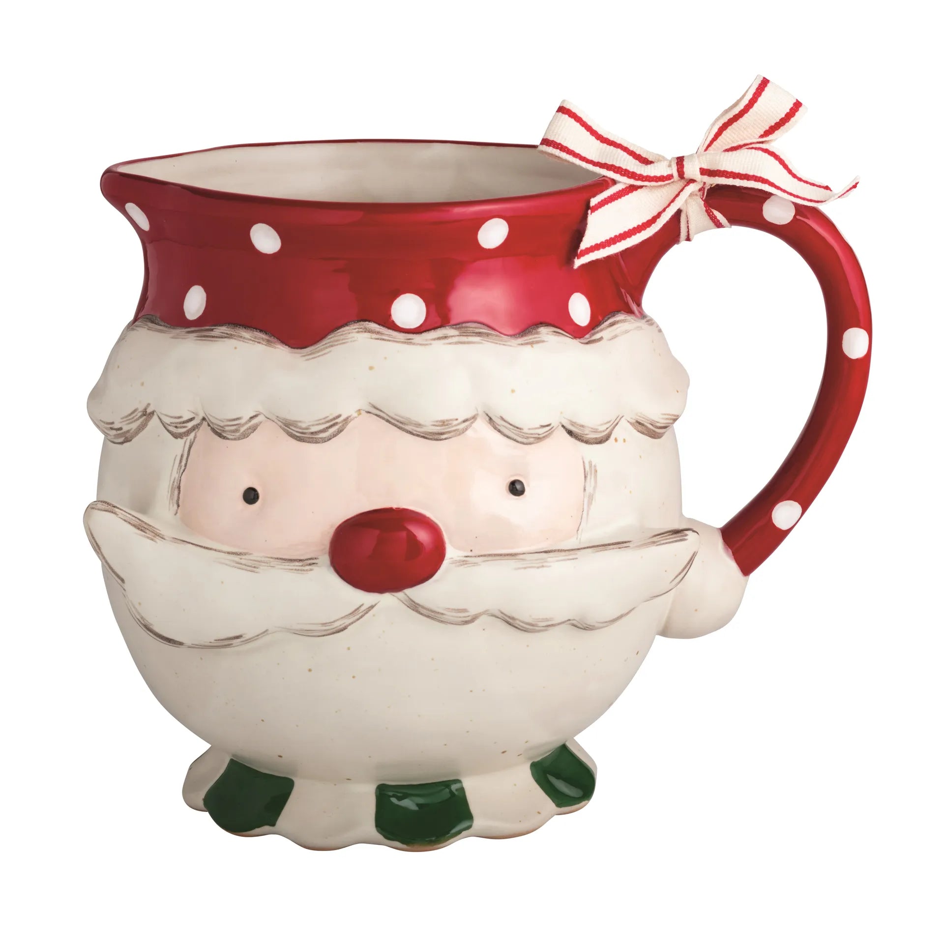 Farm Christmas Santa Pitcher Main image