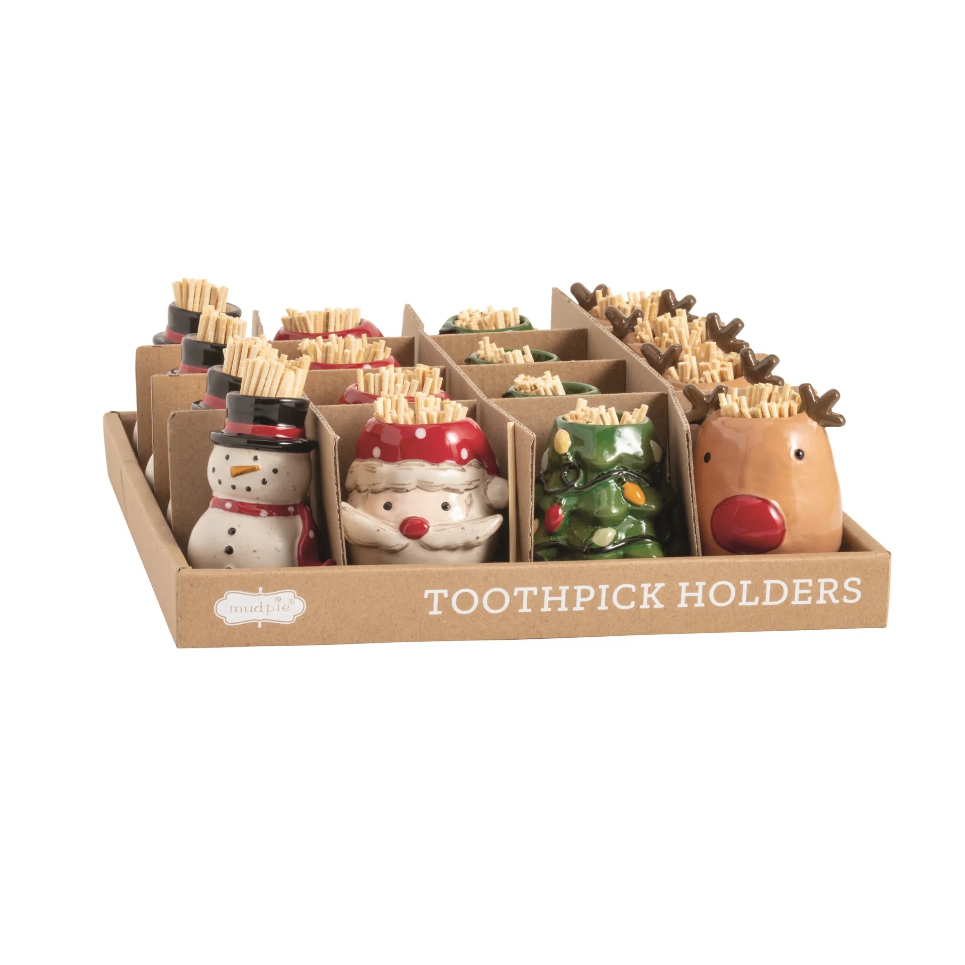 Farm Christmas Toothpick Holders Main image