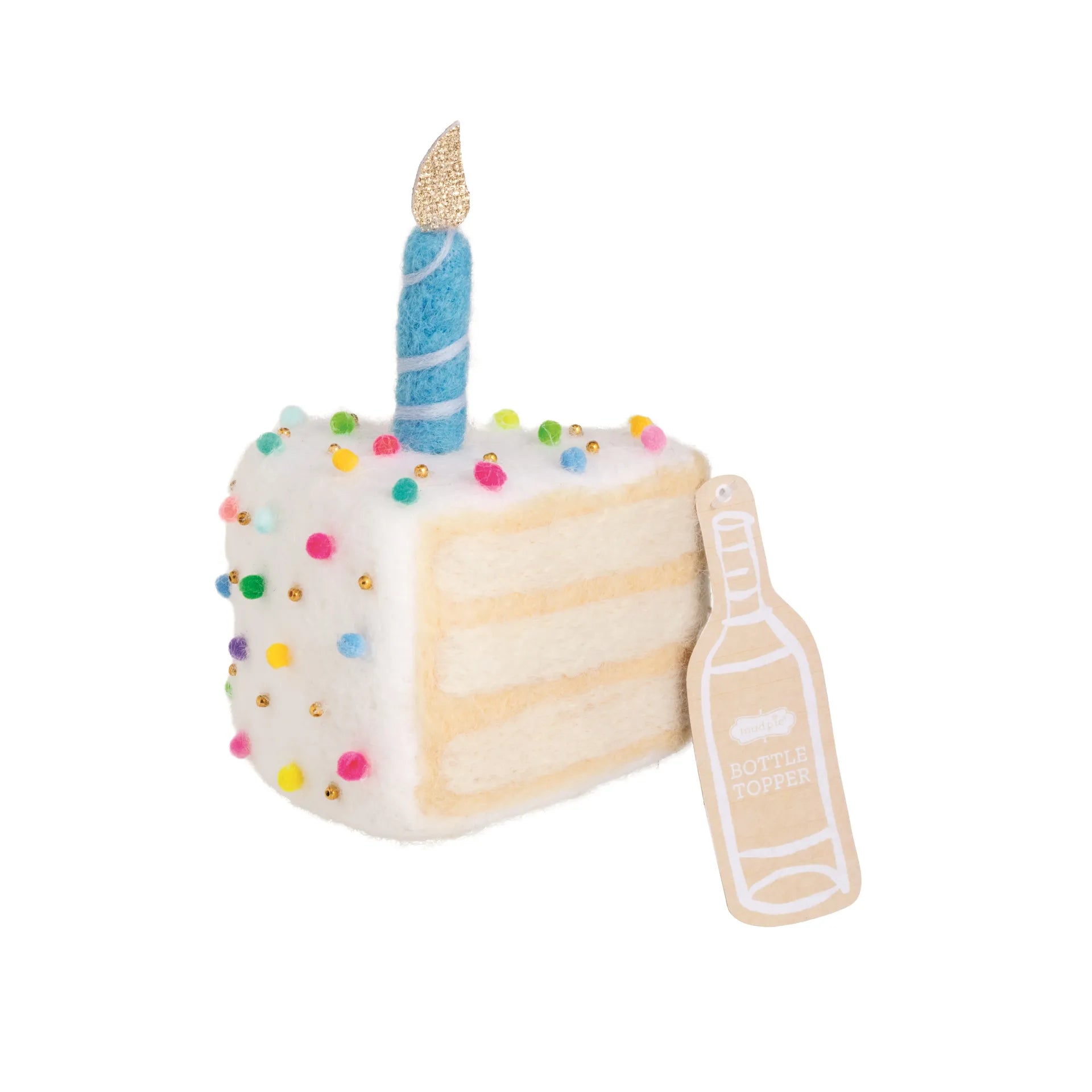 Cake Birthday Bottle Topper Main image