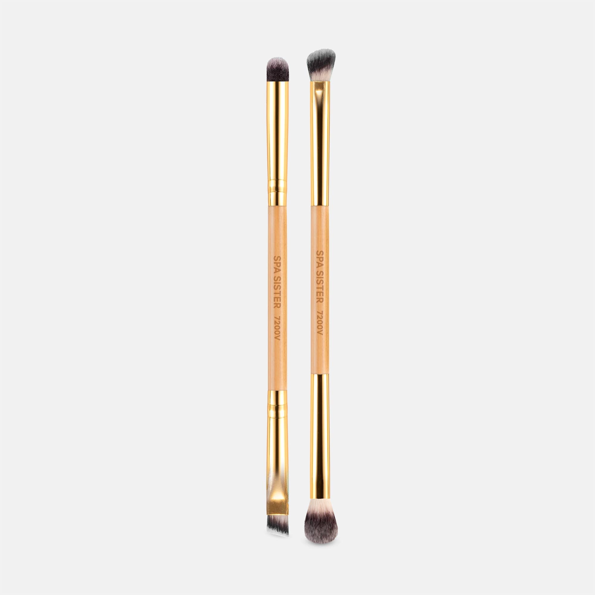 Dual-Ended Eye Set - Vegan Bamboo Brushes
