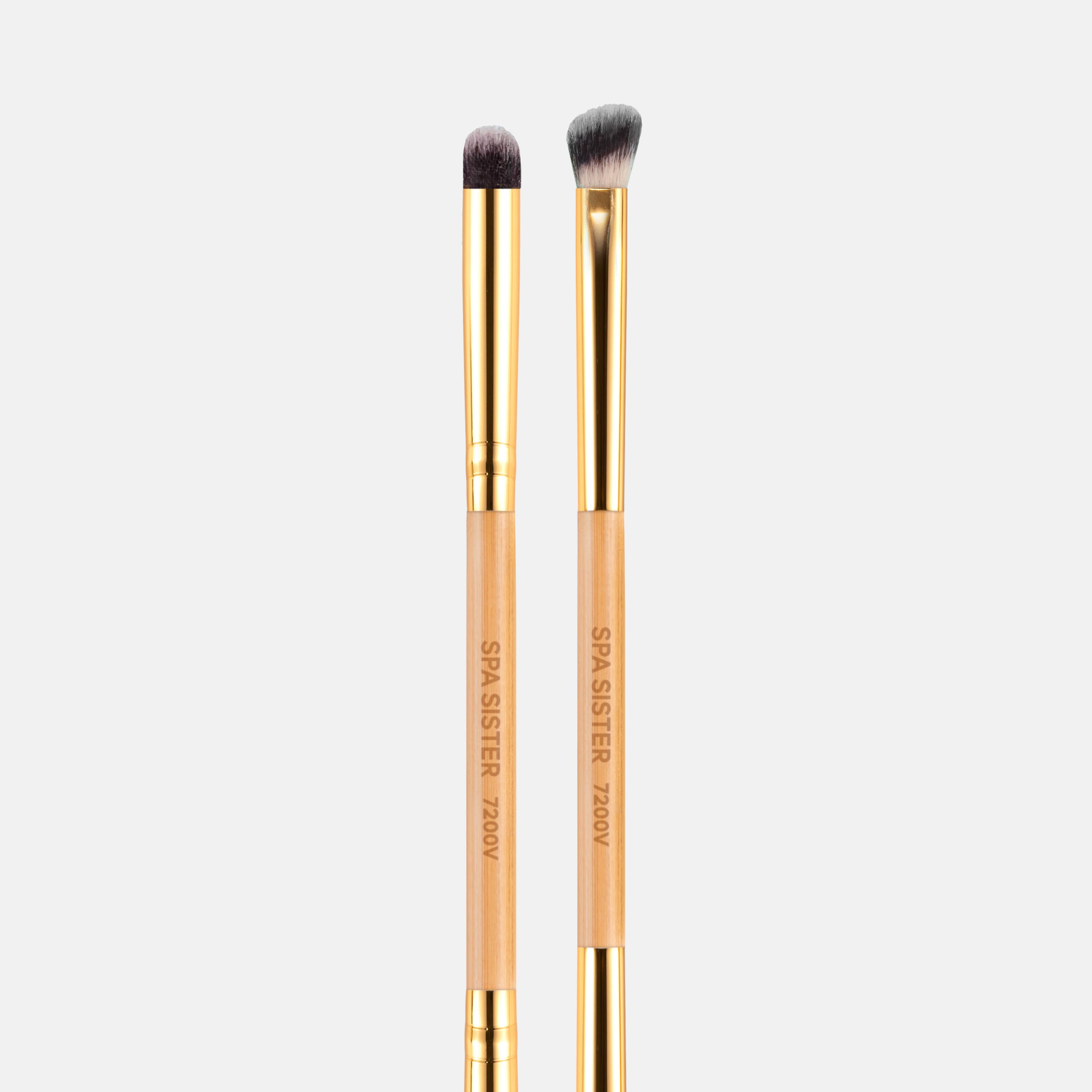 Dual-Ended Eye Set - Vegan Bamboo Brushes