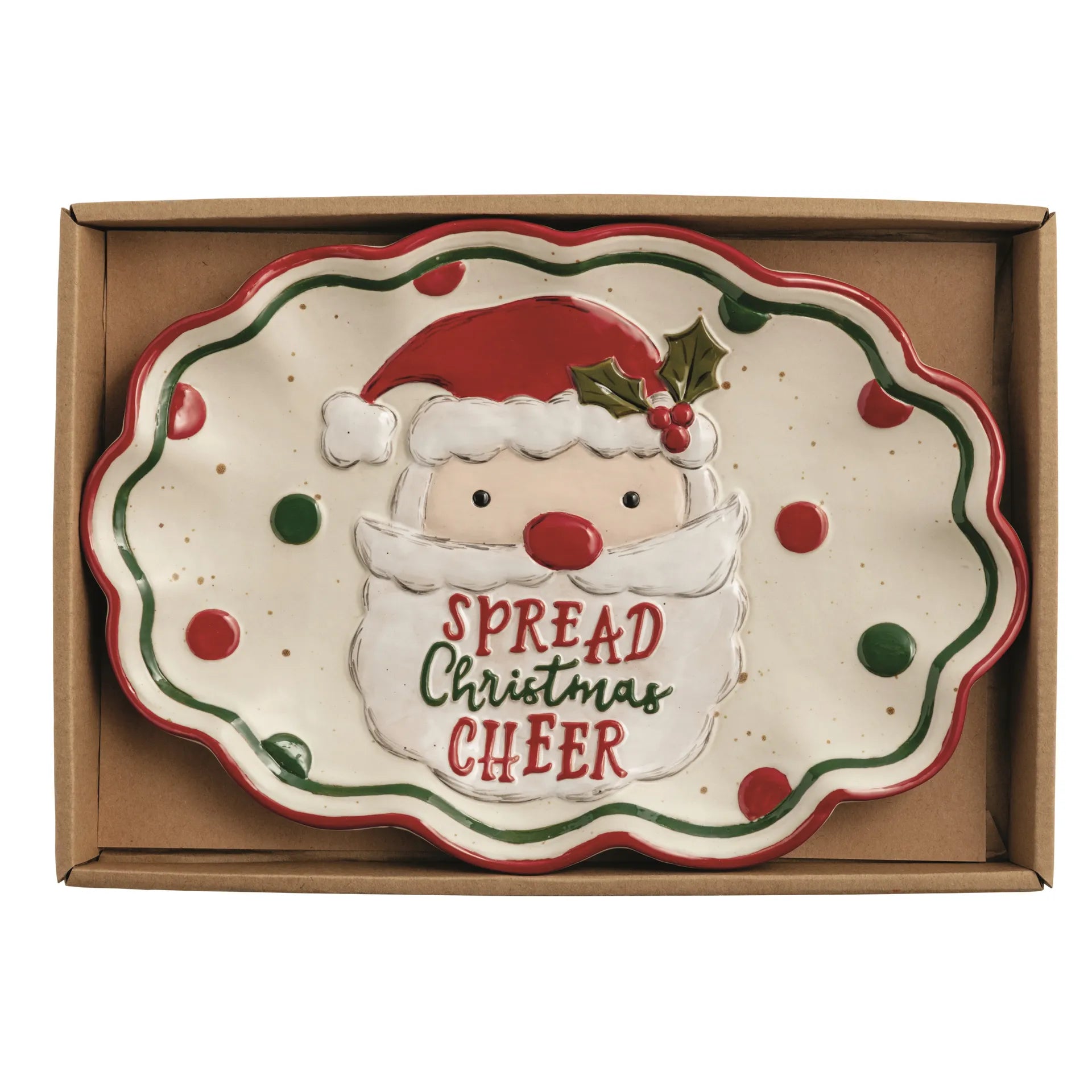 SANTA FARM XMAS SENTIMENT TRAY Main image