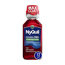 Nyquil Cough Dm Max Mixed Berry 8 Oz
