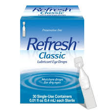Refresh Classic Eye Drops 30 Vials