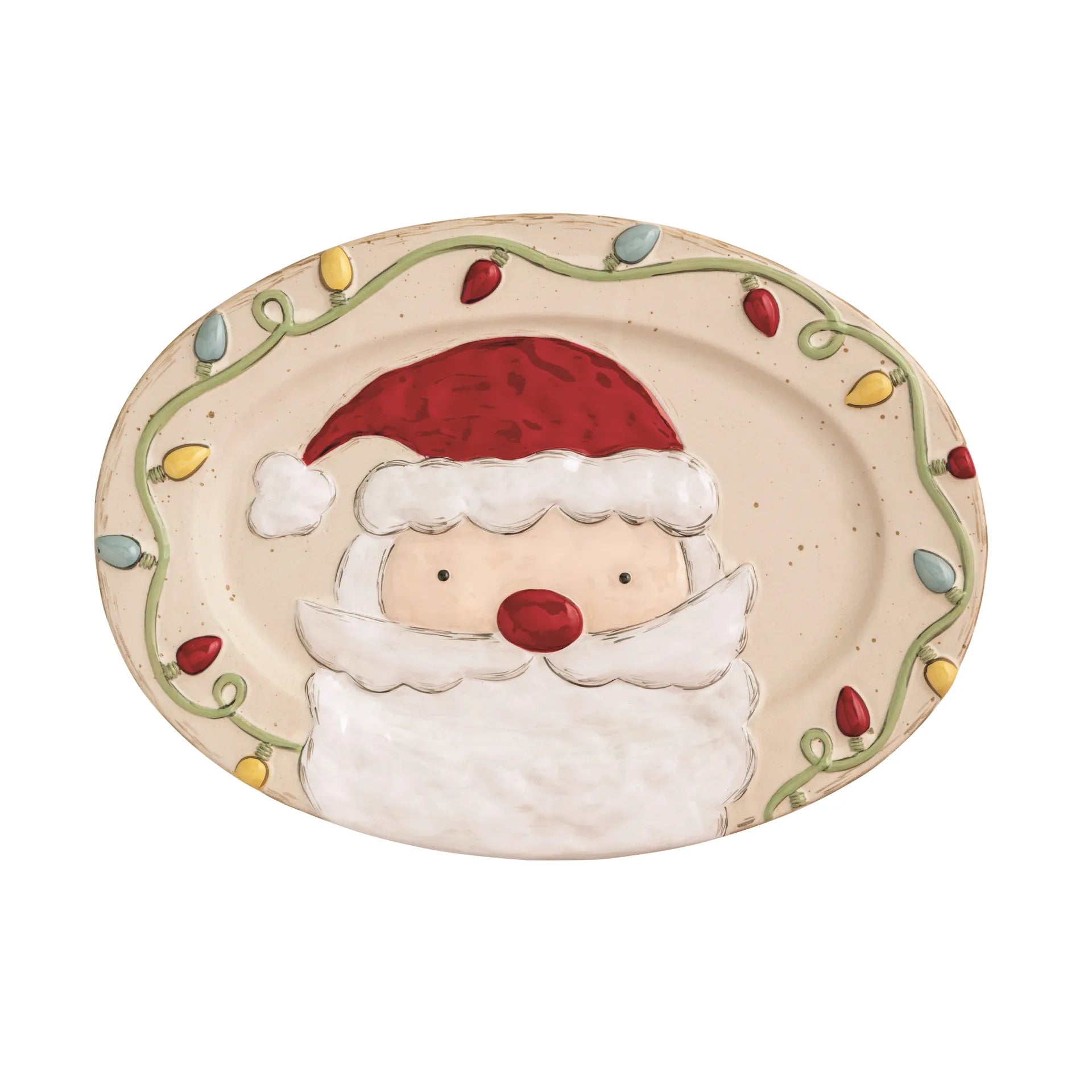 Farm Christmas Santa Platter Main image