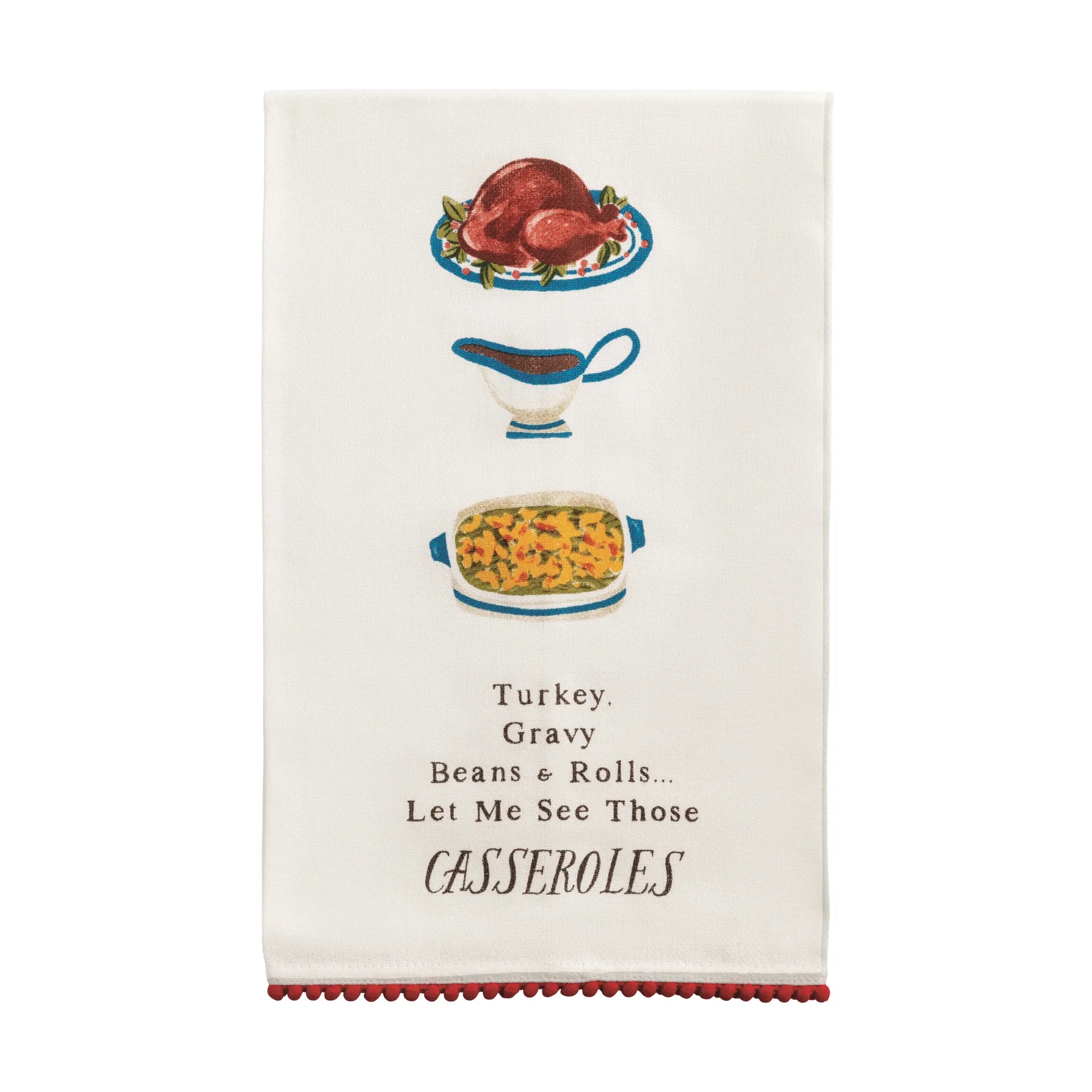 Casserole Pom Towel