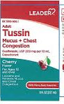 Ldr Adult Tussin Congestion Relief Cherry 8oz