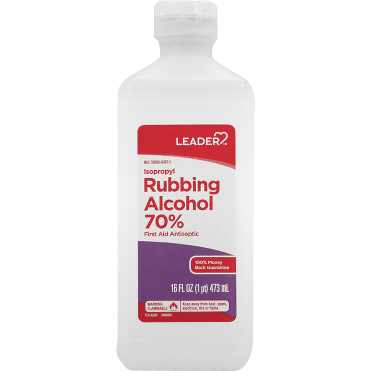 Leader Rubbing Alcohol 70% Main image