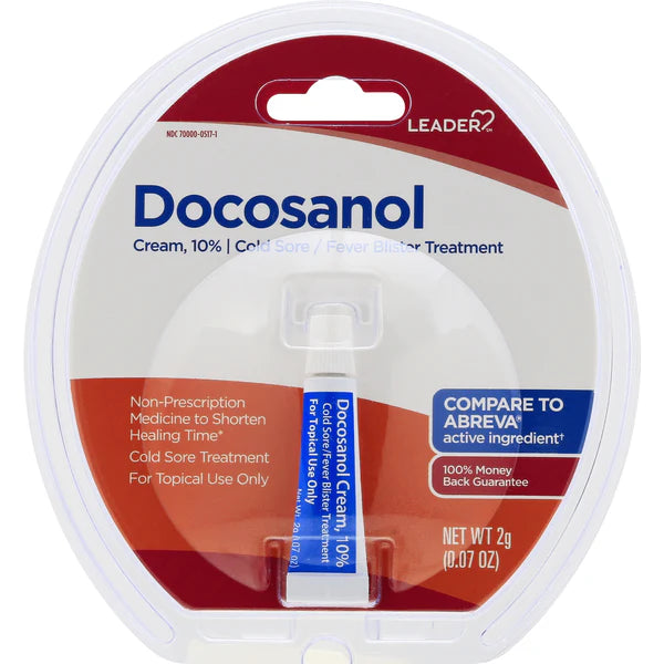 Leader Docsanol Cream, 10%
