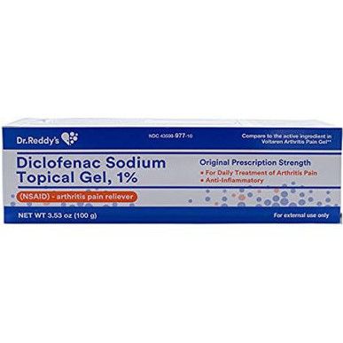 Diclofenac Sodium Topical Gel 1% 3.53 Oz